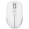 Image de Notebook - Souris - 5 boutons - sans fil - 2.4 GHz, Bluetooth - récepteur sans fil USB - blanc