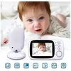 Image de Moniteur bébé, babyphone caméra numérique sans fil, ecoutes bébé comme interphone bidirectionnel écran lcd 2.0 pouces, vb603