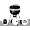 Image de Barbecue à charbon Charcoal Kettle Pro 57 cm + Housse de protection + Rôtissoire + Lot de 2 paniers à charbon -