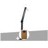 Image de Douche solaire 23 L Solaris Xtra + Plancher solaire Bois Teck -