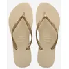 Image de Havaianas - Slim - Tongs femme Sand Grey / Light Golden - BR 39 - 40