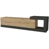 Image de Meuble tv mural design beige 150 x 29.5 x 38.5 cm