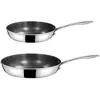Image de Lot de 2 poêles 24-28cm