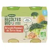 Image de Blédina Les Récoltes Bio Brocolis Pommes de terre Veau Lot de 2 x 200g