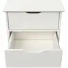 Image de Chevet effet bois blanc