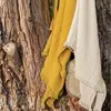 Image de Plaid en gaze de coton miel 125 x 180 cm