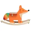 Image de Bascule renard en bois