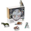 Image de Magnets zoologiquesen bois beige 15x5.5x14 cm