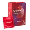 Image de Durex Préservatifs Feeling Extra - 20 Préservatifs Fins et Extra Lubrifiés