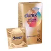 Image de Durex Préservatifs Nude Sans Latex - 10 Préservatifs Sensation Peau Contre Peau