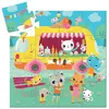 Image de Puzzle silhouette-16pcs le glacier