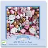Image de Perles et bijoux perles bois - arc-en-ciel