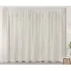 Image de Voilage blanc en galon fronceur 420x240cm