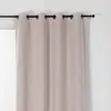 Image de Rideau alaska isolant et 100 % occultant polyester sable 140x260 cm
