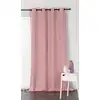 Image de Rideau alaska isolant et 100 % occultant polyester rose boudoir