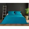 Image de Couvre lit et taie matelassés polyester bleu 180x240 cm