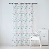 Image de Voilage enfant dinosaure polyester blanc 150x240 cm
