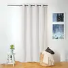 Image de Rideau thermique au style bouclette polyester ecru 140x260 cm