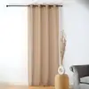 Image de Voilage tamisant à relief polyester ficelle 140x240 cm