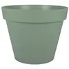 Image de Pot de fleur rond 60x47 cm en polypropylène vert laurier
