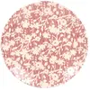 Image de De 6 assiettes à dessert léa 21 cm (lot rouge en grès