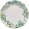 Image de De 6 assiettes creuse 20,5 cm (lot vertes en faïence