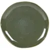 Image de De 6 assiettes à dessert 21 cm (lot vertes en grès
