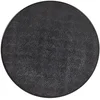 Image de De 6 assiettes plate vésuvio 27 cm (lot noires en grès