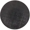 Image de De 6 assiettes à dessert vésuvio 21 cm (lot noires en grès
