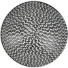 Image de De 6 assiettes creuse 19 cm (lot noires en grès