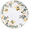 Image de De 6 assiettes à dessert 21 cm (lot blanches en grès