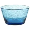 Image de De 2 coupelle artisan bullé 12 (lot bleu en verre