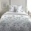 Image de Parure housse de couette + taie(s) coton 200x200 cm