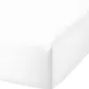 Image de Drap housse 140x190 cm Bambou Métis Blanc