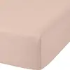 Image de Drap housse 140x190 cm Bambou Métis Rose