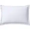 Image de Taie d'oreiller flanelle de coton blanc 50x70 cm