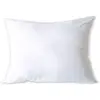 Image de Oreiller bébé en microfibre blanc 60x40
