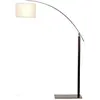 Image de Lampadaire design en bois marron