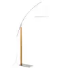 Image de Lampadaire design en bois beige