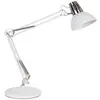 Image de Lampe à poser en métal h70 blanc aluminor