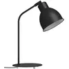 Image de Lampe à poser en métal noir h42 aluminor