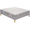 Image de Ensemble 140x190 matelas ressorts ensachés mi-ferme h25 + sommier