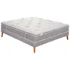 Image de Ensemble 140x190 matelas ressorts ensachés ferme h27 + sommier
