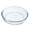 Image de Moule à manqué 26 cm transparent / cristal en verre