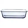 Image de Moule à cake 31 cm transparent / cristal en verre