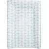 Image de Matelas à langer bébé bleu en PVC 50x70 cm