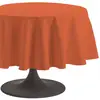 Image de Nappe en coton traitee teflon mandarine 180x180