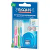 Image de Ricqles Bouche Saine Kit de Nettoyage Interdentaire 3 Brossettes + 1 Fil Dentaire