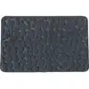 Image de Tapis de bain galet à mémoire de forme gris 50x80cm