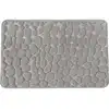 Image de Tapis de bain galet à mémoire de forme perle 50x80cm